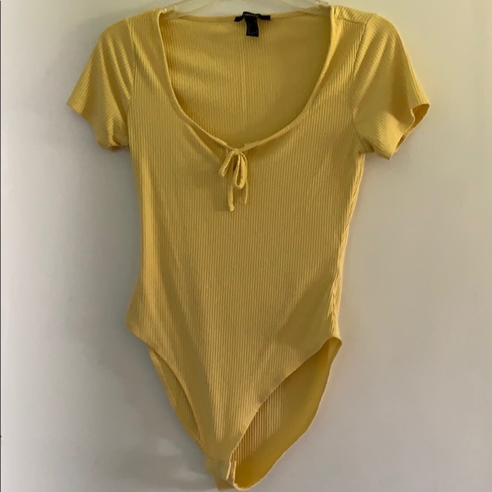 Yellow Body Suit